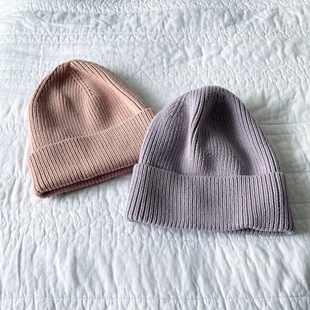 Bundle of NWT Gap organic cotton stocking caps